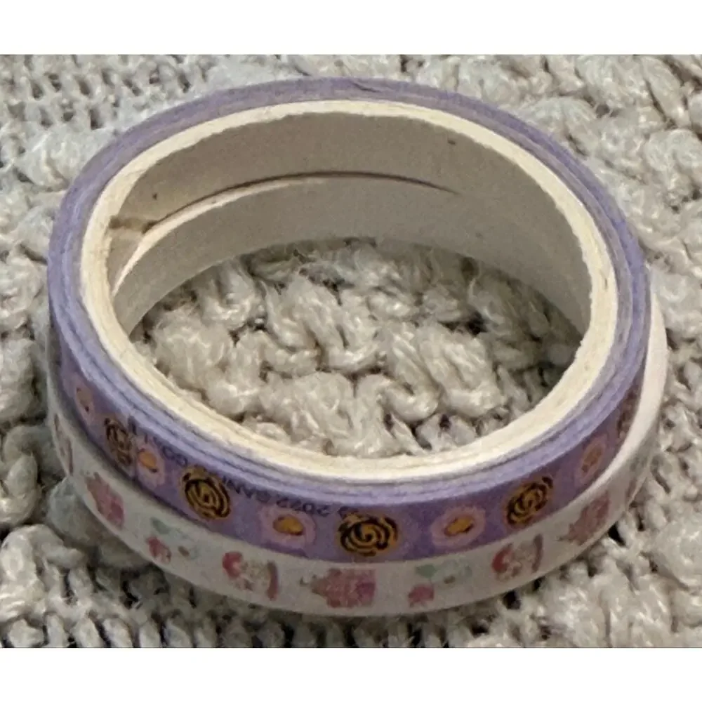 Sanrio Kuromi & My Melody Kawaii Washi Tape Set - 10 Roll Variety Pack